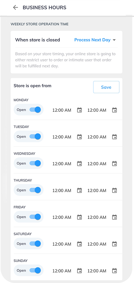 mobile screen